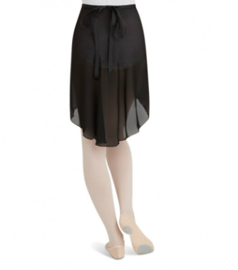 Capezio N276 Georgette Long Wrap Skirt