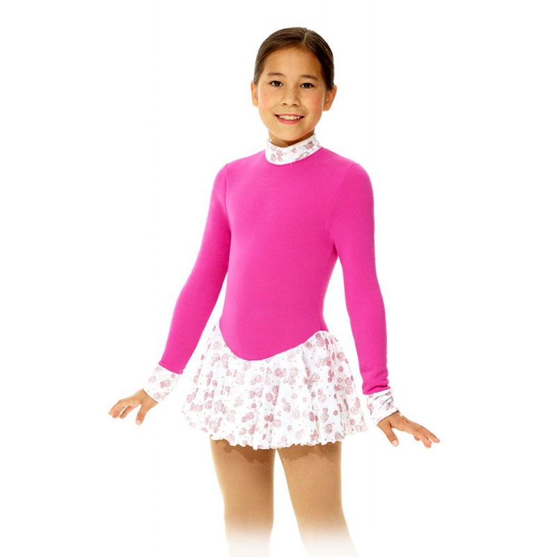 Mondor 4403 Polartec Long Sleeve Figure Skating Dress 