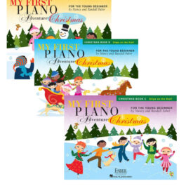 My First Piano Adventures Christmas Piano Books
