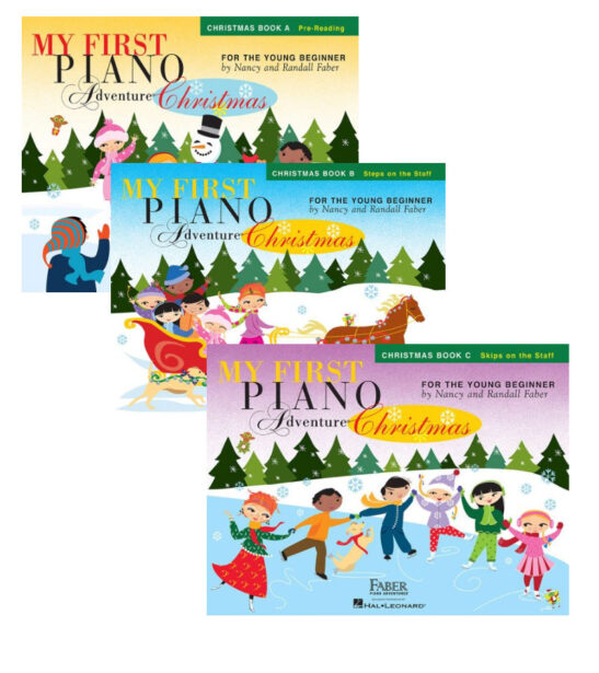 My First Piano Adventures Christmas Piano Books