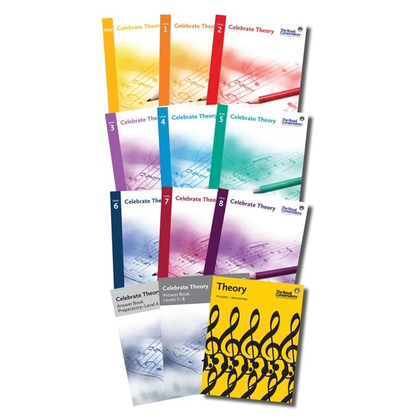 RCM Celebrate Theory Books
