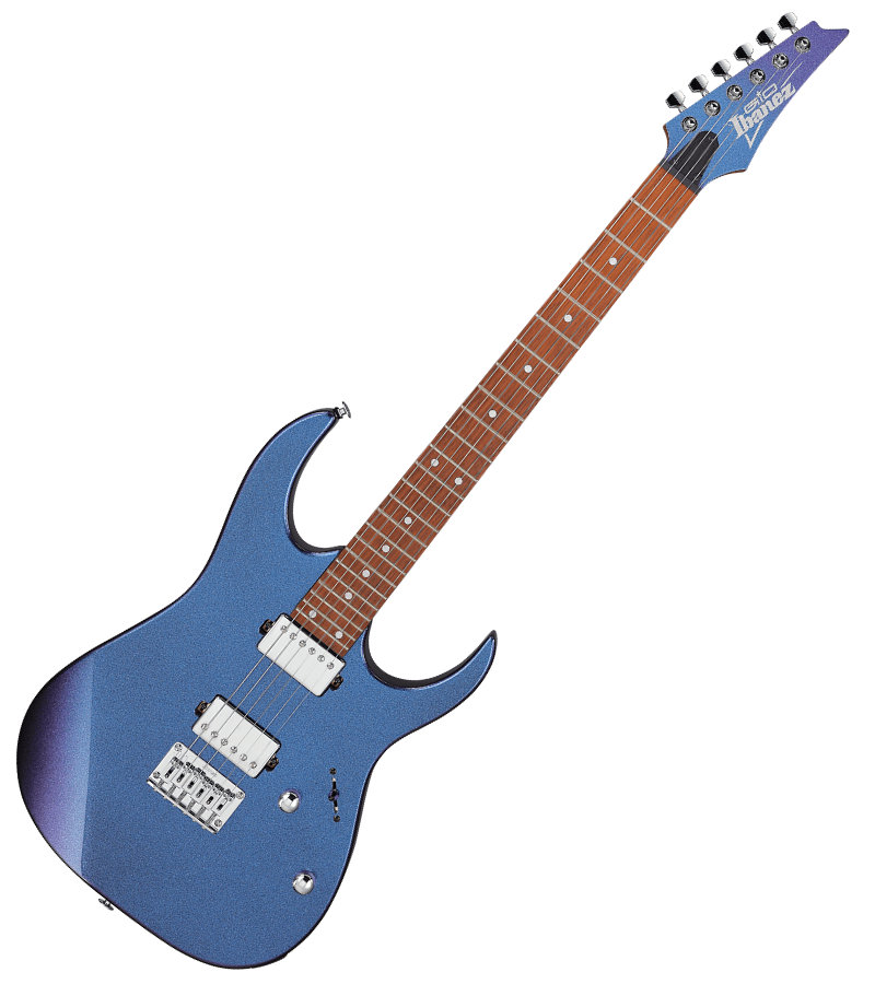 ibanez grg121sp electric guitar Blue Metal Chameleon