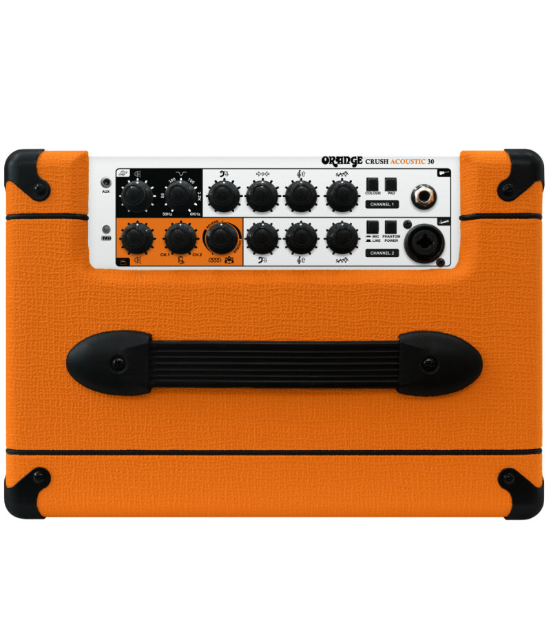orange crush acoustic 30 top view