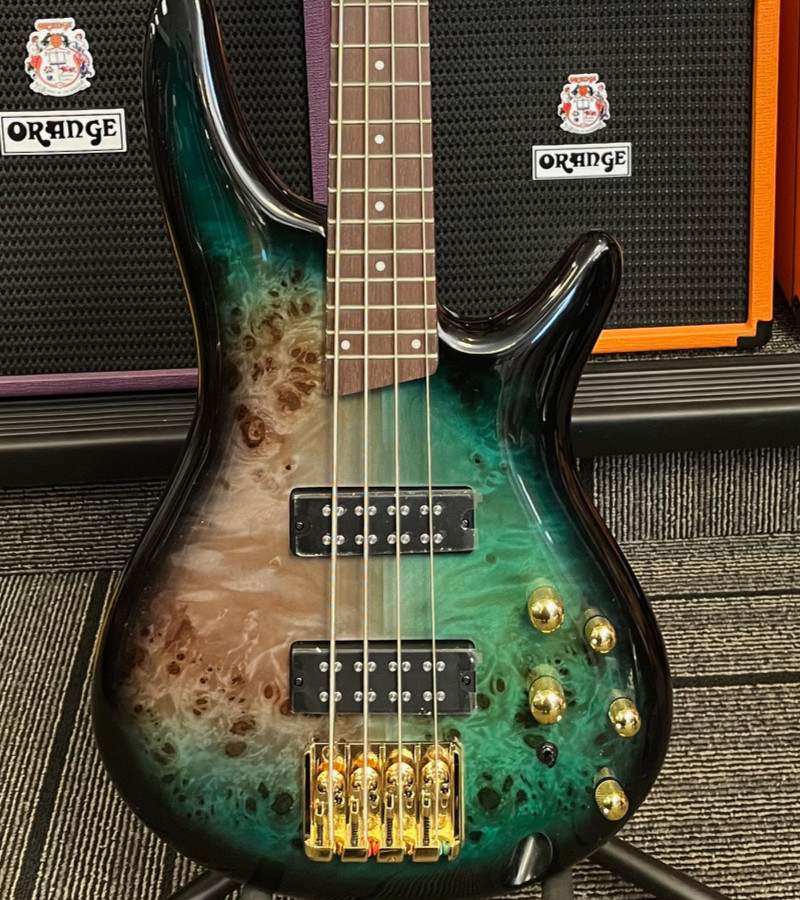 Ibanez SR400EPBDX-TSU Limited bass - in stock image