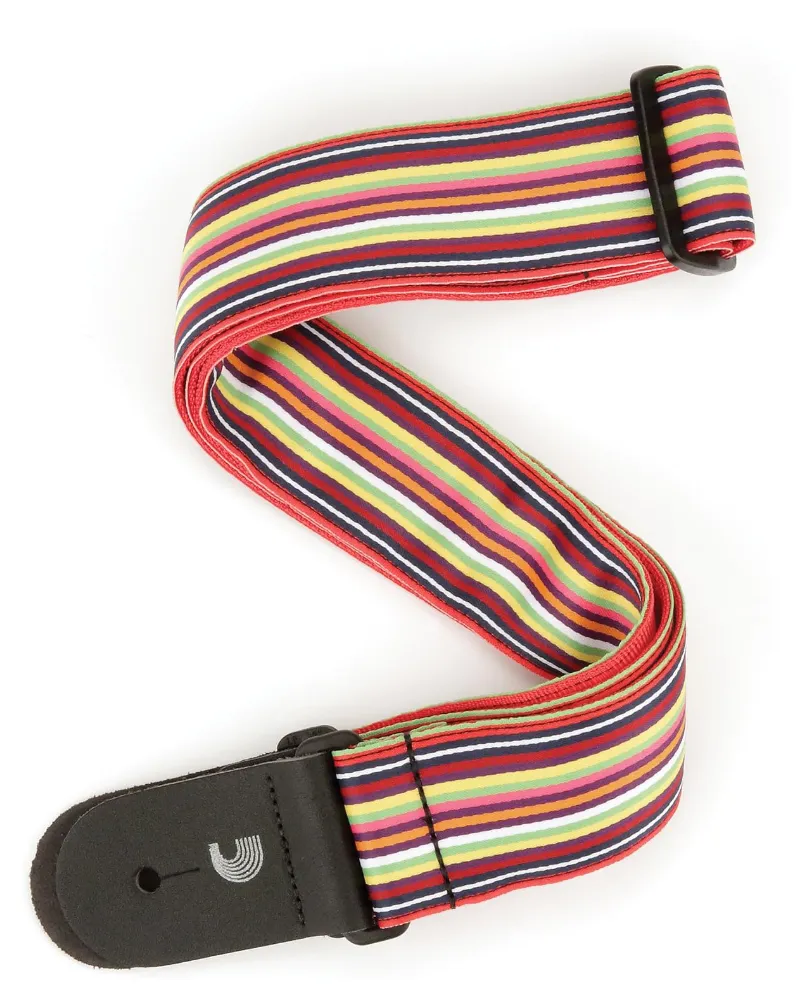 Planet Waves T20S1502 Guitar Strap Woven Latin Line Art Multicolour (2")