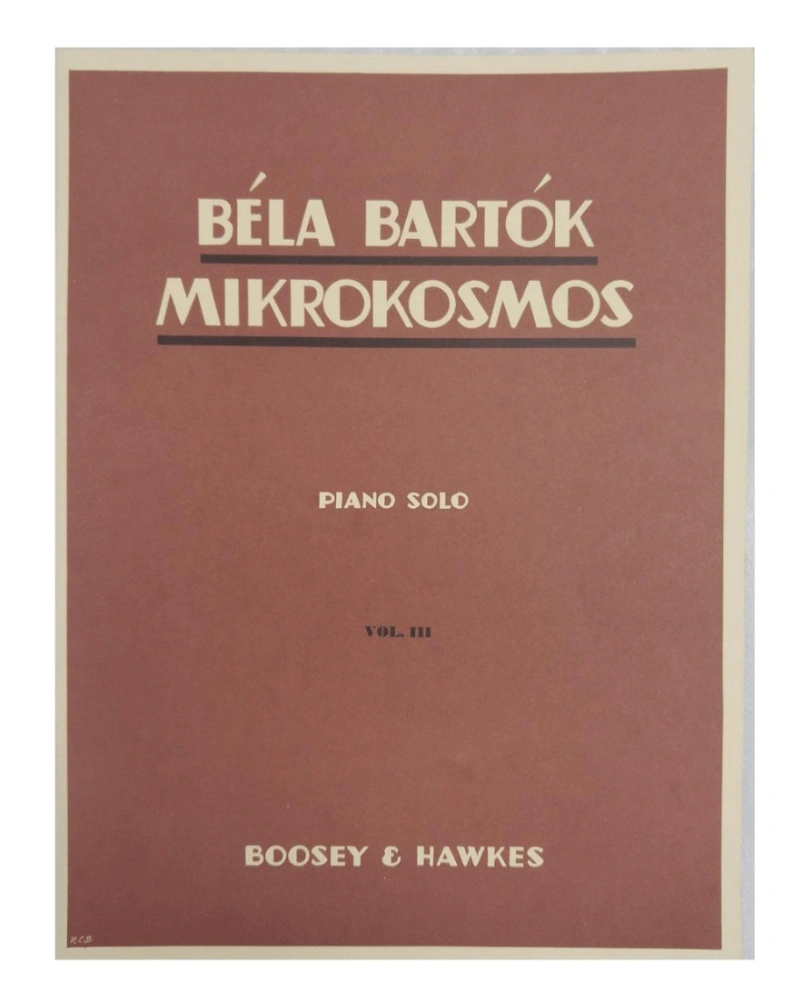 Bartok - Mikrokosmos Volume 3