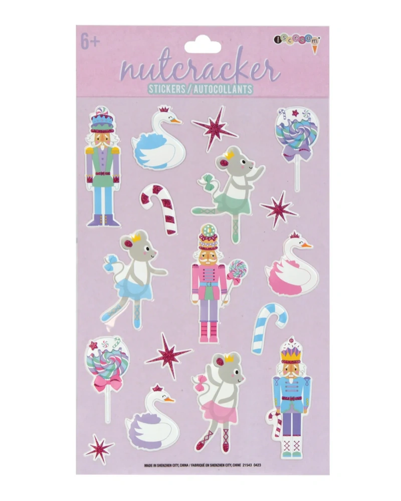 Iscream 700-502 Nutcracker Stickers