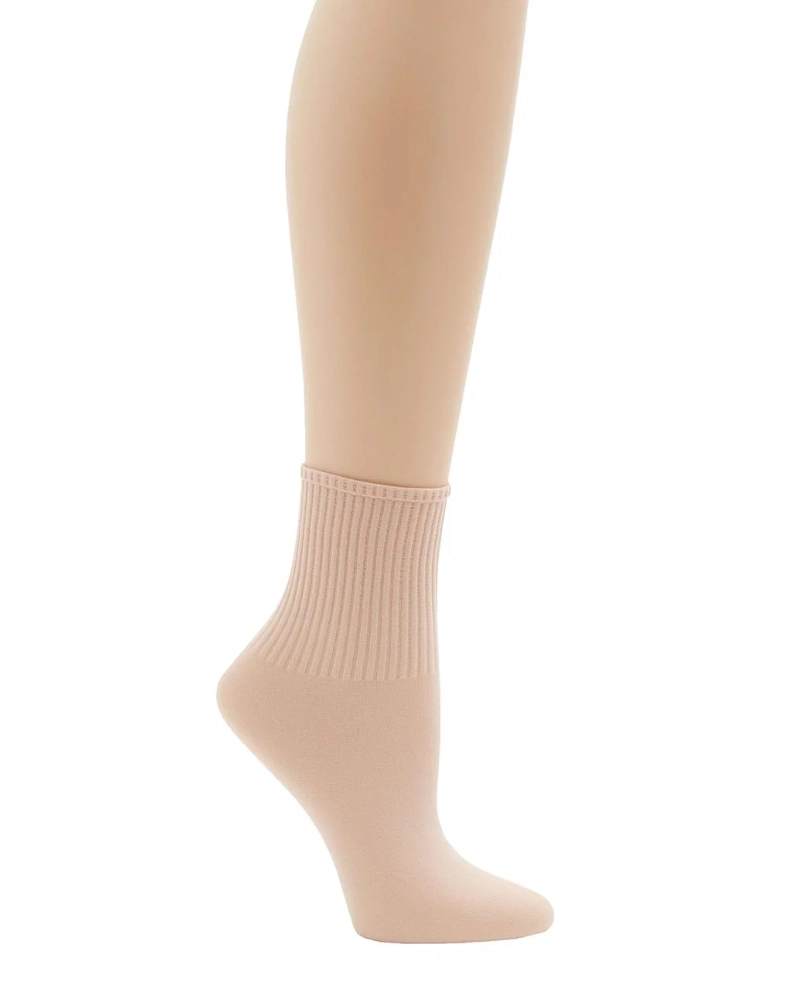 Capezio BG022 Ribbed Dance Sock Adult