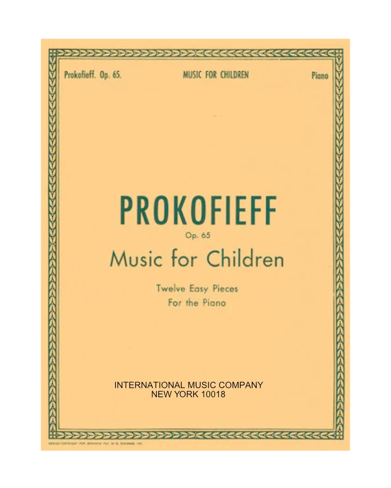 Prokofiev - Music For Children, Op. 65