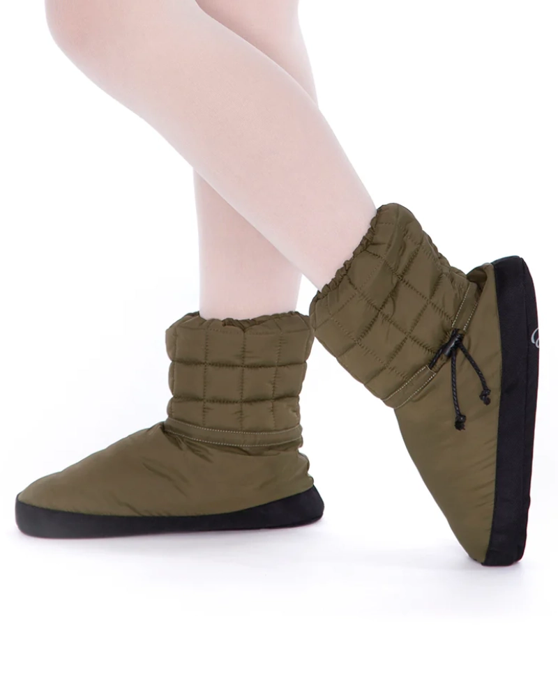 RP Collection Quilted Bootie Moss L (9-10)