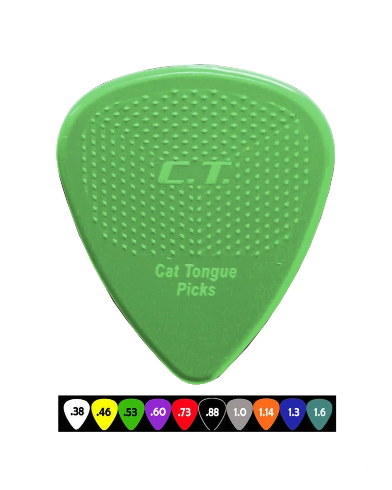 Cat's Tongue .53 Green 10 Pack